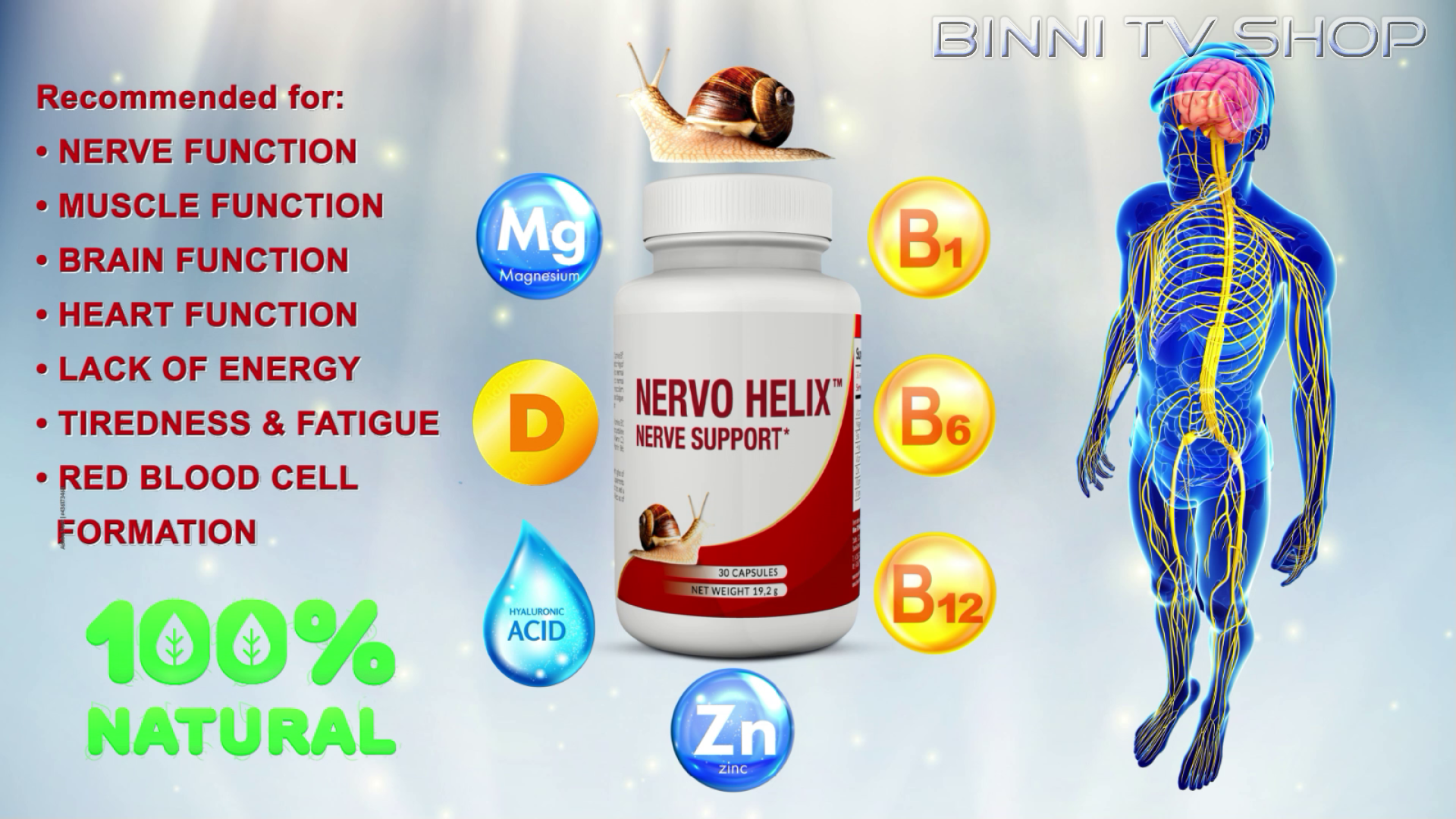 Nervo Helix Nerve Support Capsules